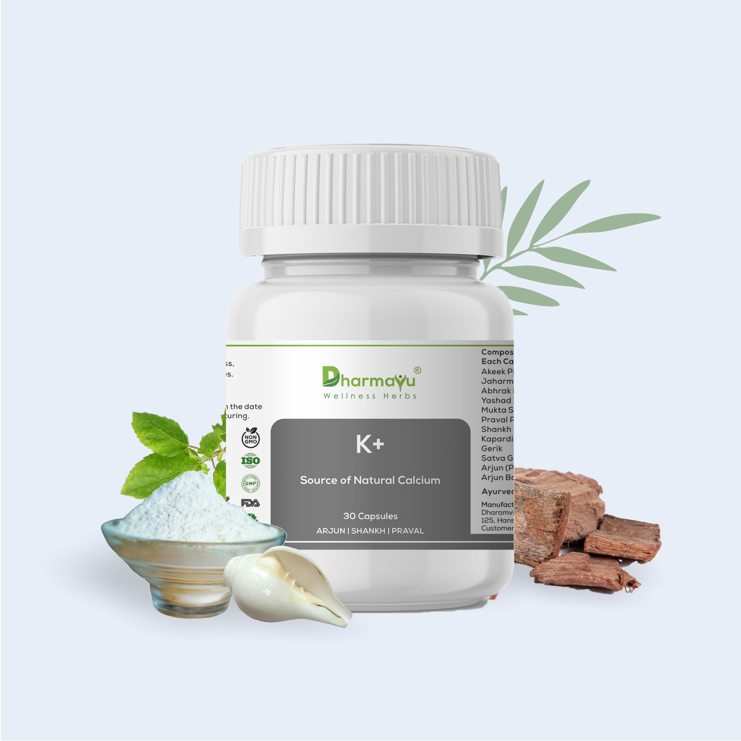 Dharmayu K+ Source of Natural Calcium